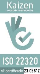 Certificado ISO 22320