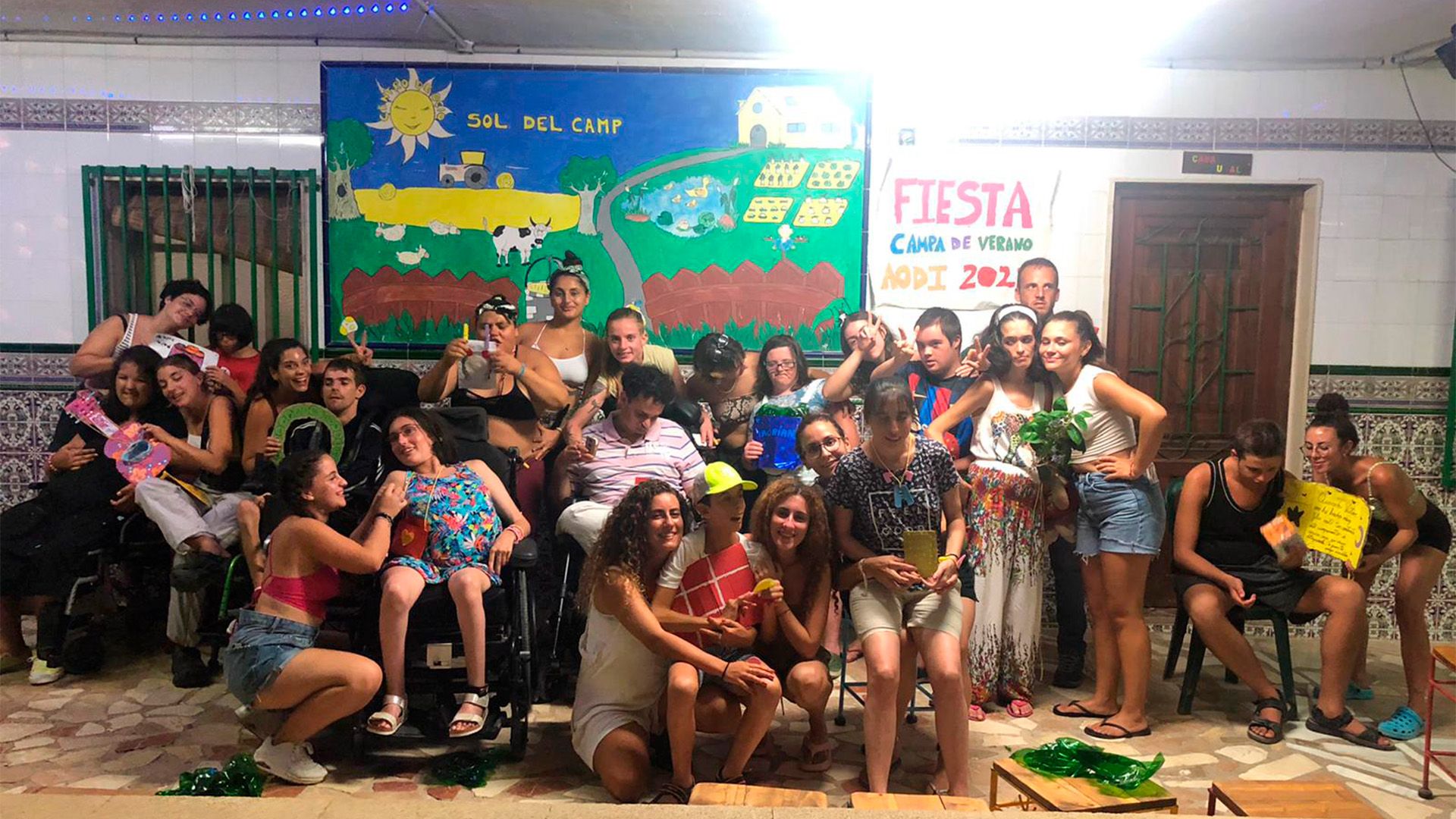 Grupo ASV Y AODI hacen realidad un campamento para personas con diversidad funcional intelectual